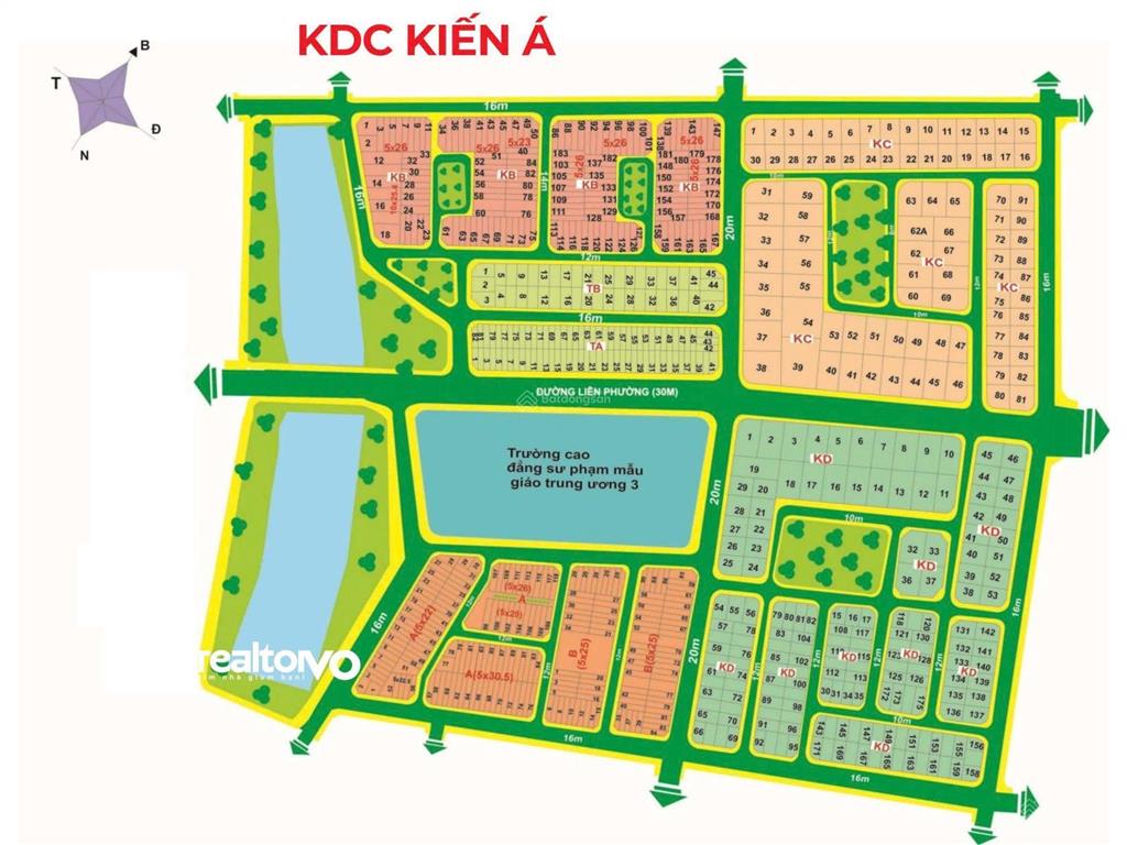 Đất nền kdc kiến á kế bên global city giá chỉ 85tr/m2