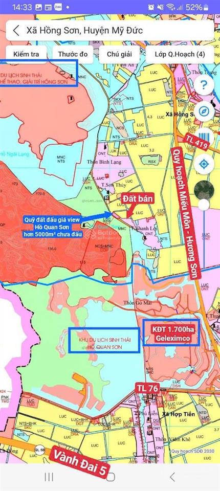 Bán đất tại hồng sơn, hà nội chỉ 1,5 tỷ có 83,9m2, view đẹp, gần hồ rộng 850ha, pháp lý đầy đủ