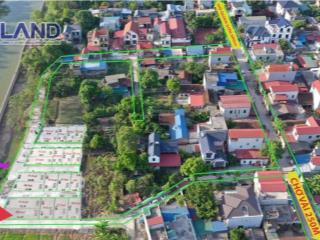 Bán đất tại hợp tiến, mỹ đức, hà nội, 1,28 tỷ, 66,2 m2, lô góc, view sông, uy tín hàng hiếm