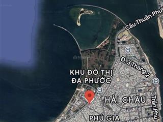 Bán đất biển nguyễn tất thành 3 mặt tiền đối diện khu đa phước mặt tiền 12m5