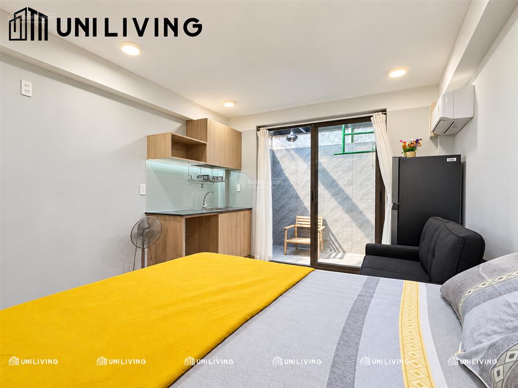 Căn hộ dịch vụ mới 100% ngay cầu thị nghè, đi bộ sang trường sa, full nt sân vườn siêu thoáng