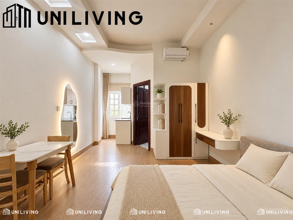 Cho thuê căn hộ đi bộ sang ga văn thánh, tách bếp, full nt, có thể vào ở ngay