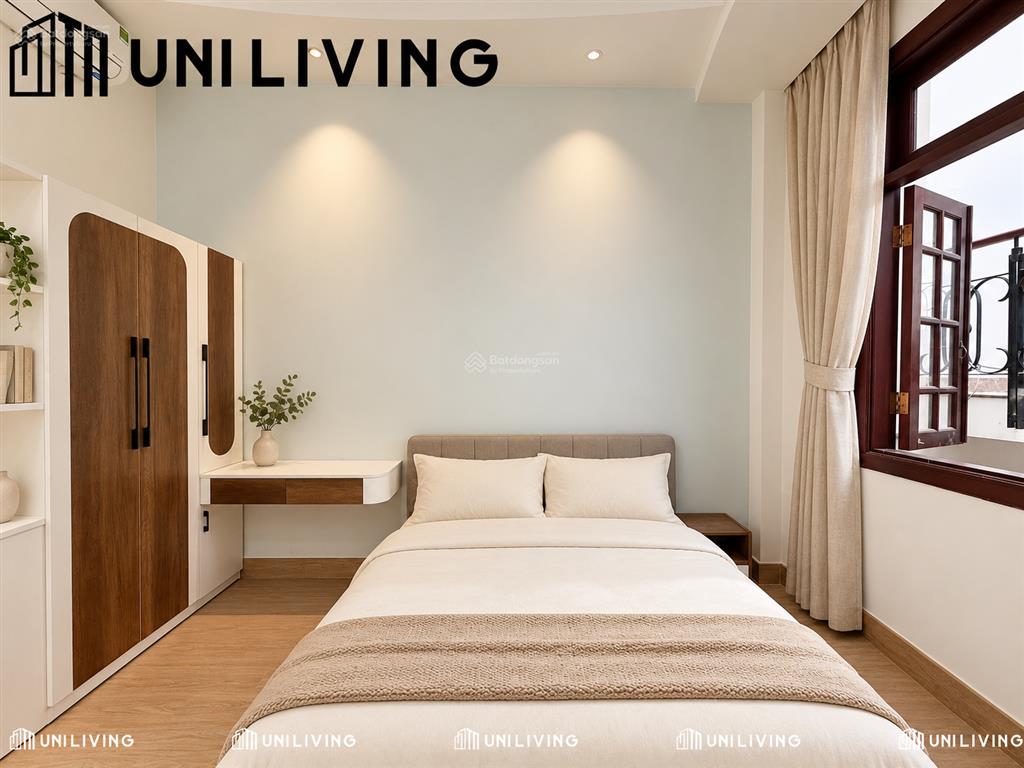 Cho thuê căn hộ đi bộ sang ga văn thánh, tách bếp, full nt, có thể vào ở ngay