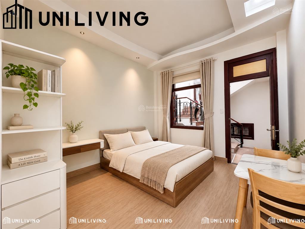 Cho thuê căn hộ đi bộ sang ga văn thánh, tách bếp, full nt, có thể vào ở ngay