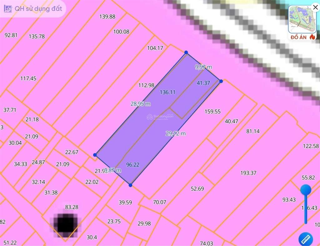 Bán đất tương mai 273m², mặt tiền 9,2m, ngõ thông ô tô hai chiều, vỉa hè rộng