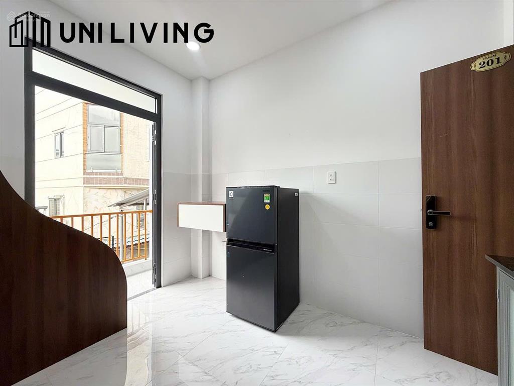 Khai trương chdv có gác, ban công full nội thất(máy giặt riêng), ngay đh hutech, uef, hiu giáp q1