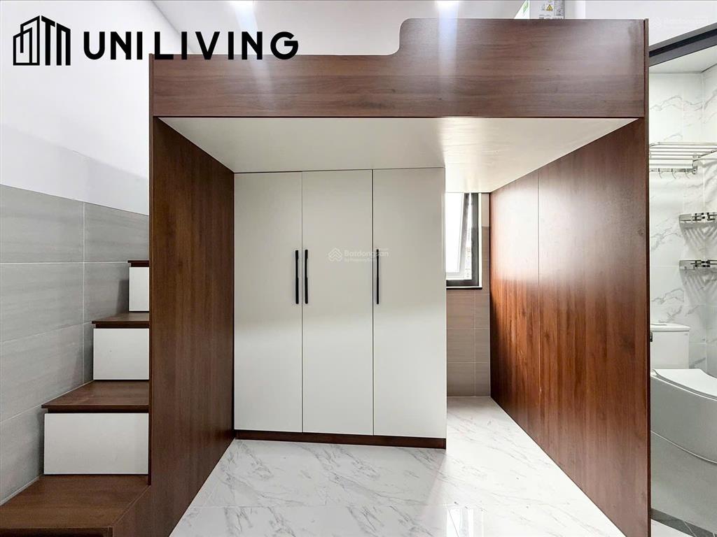 Khai trương chdv có gác, ban công full nội thất(máy giặt riêng), ngay đh hutech, uef, hiu giáp q1