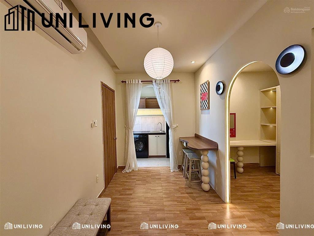 Căn hộ mini 1 phòng ngủ, full nội thất decor, giáp quận 1 & bv ung bướu