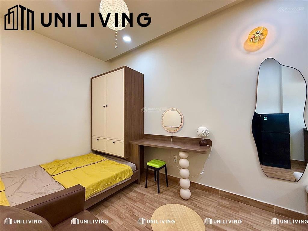 Căn hộ mini 1 phòng ngủ, full nội thất decor, giáp quận 1 & bv ung bướu