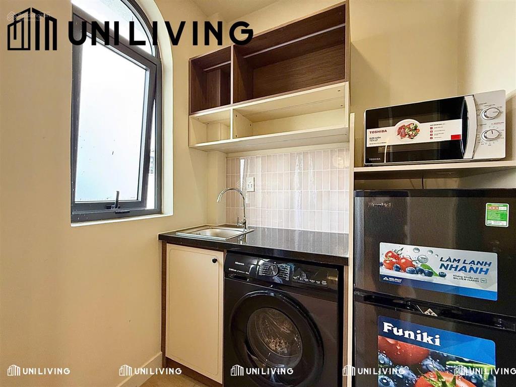 Căn hộ mini 1 phòng ngủ, full nội thất decor, giáp quận 1 & bv ung bướu