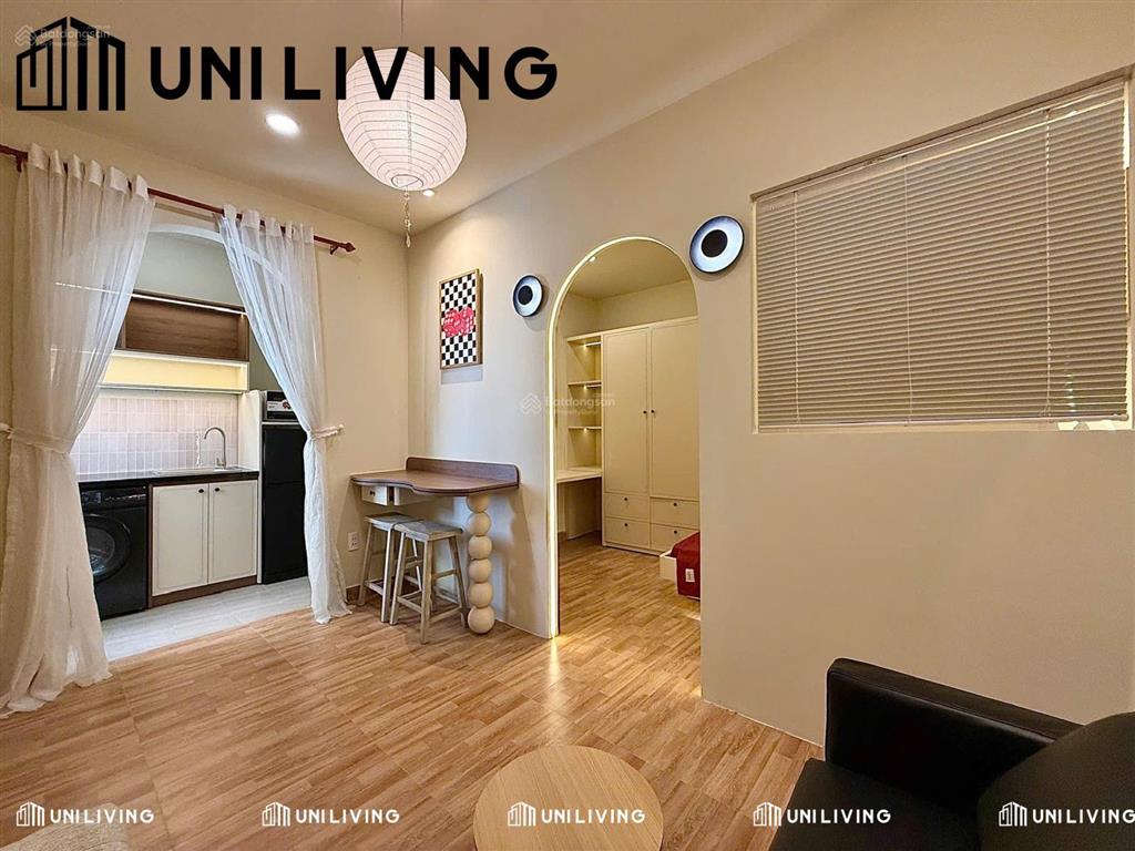 Căn hộ mini 1 phòng ngủ, full nội thất decor, giáp quận 1 & bv ung bướu