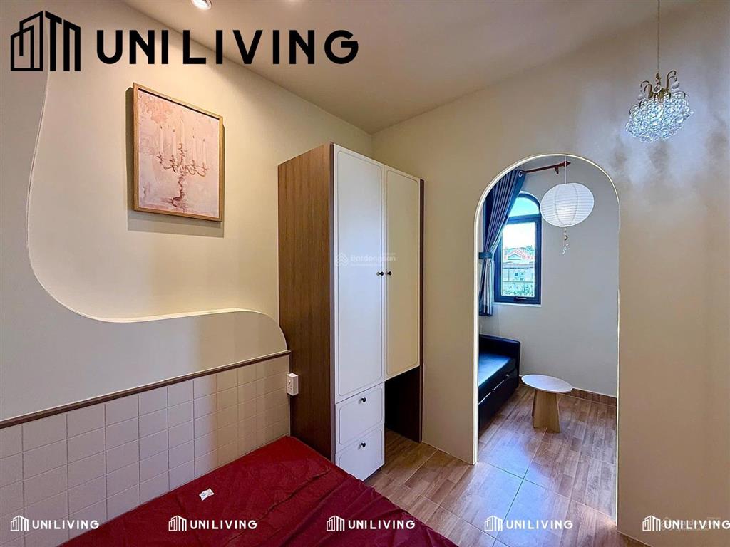 Căn hộ mini 1 phòng ngủ, full nội thất decor, giáp quận 1 & bv ung bướu
