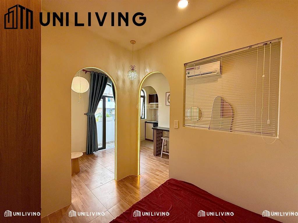 Căn hộ mini 1 phòng ngủ, full nội thất decor, giáp quận 1 & bv ung bướu