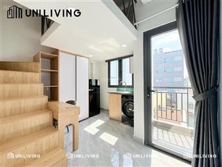 Cho thuê duplex ban công có máy giặt riêng ngay đh gtvt & hutech & ftu