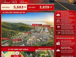 Giá cực tốt cơ hội sở hữu liền kề bạch vân, vinhomes hải vân bay! | giá full chỉ 5,683 tỷ