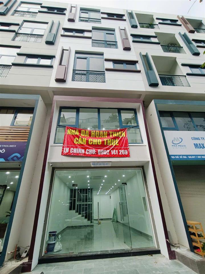 Cho thuê nhà kđt galaxy tố hữu. dt 90m2, 6 tầng thang máy