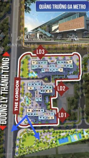 Hot hot bán căn hộ 1pn tại the london  vinhomes ocean park, giá ưu đãi chỉ với 3,1 tỷ, 43m2