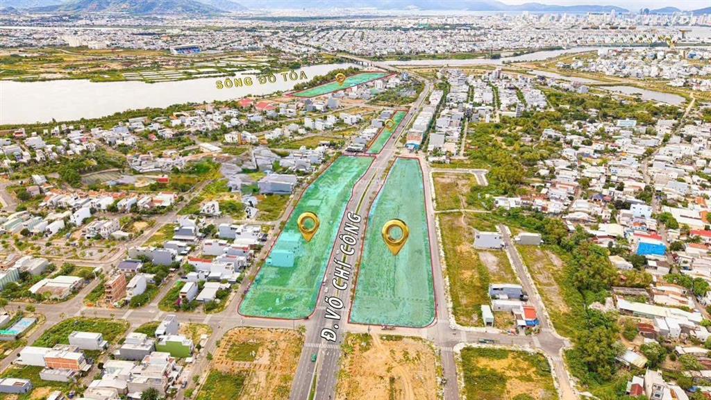 Giỏ hàng mới từ chủ đầu tư  2 lô liền kề mặt tiền võ chí công ngay toà căn hộ góc ngã tư