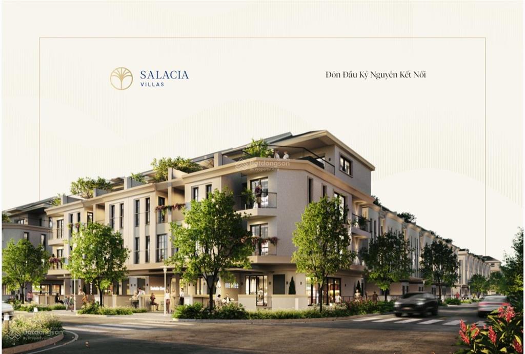 Khu nhà phố biệt thự salacia villas  trung tâm tp phú mỹ, chỉ từ 2,6 tỷ/cănt.toán giãn 48 tháng.