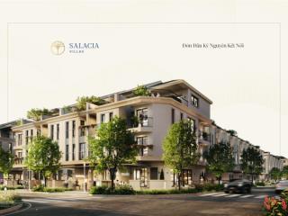 Khu nhà phố biệt thự salacia villas  trung tâm tp phú mỹ, chỉ từ 2,6 tỷ/cănt.toán giãn 48 tháng.