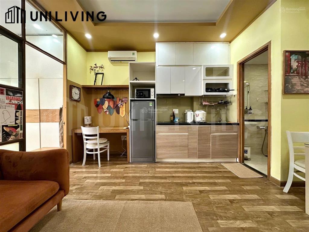 Phong cách cực hút mắt  1pn rộng rãi  ngay trung tâm thảo điền, q2