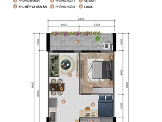 Cần bán 2 ngủ 55m giá 2,7 tỷ. nội thất liền tường. hỗ trợ vay miễn lãi 24 tháng vốn đợt 1 chỉ 25%.