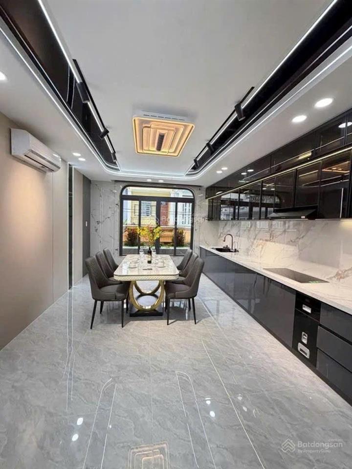 Bán nhà mới 5 tầng full nội thất 80m²(4x20) đường tl37, phường thạnh lộc, q12 hẻm 6m