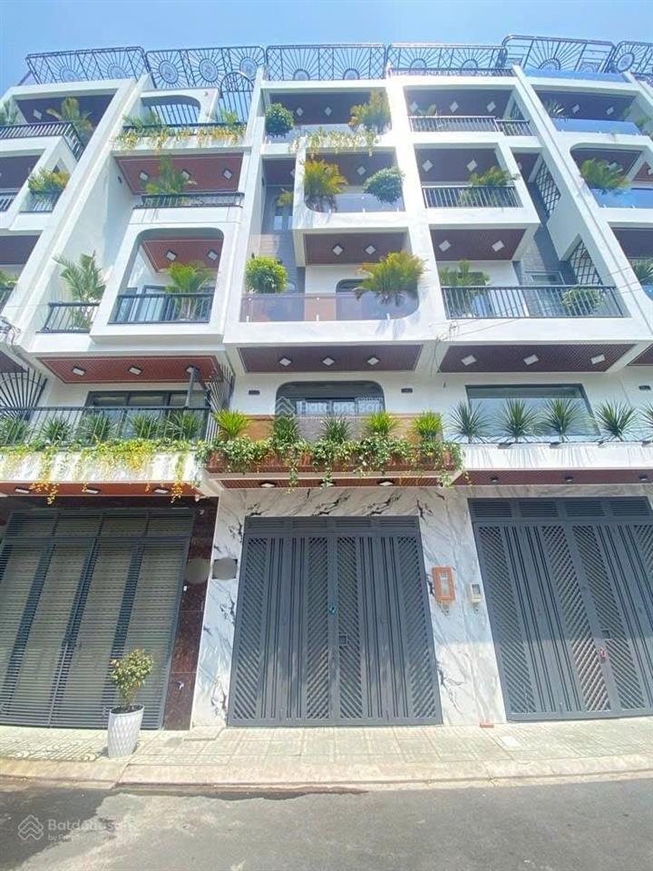 Bán nhà mới 5 tầng full nội thất 80m²(4x20) đường tl37, phường thạnh lộc, q12 hẻm 6m