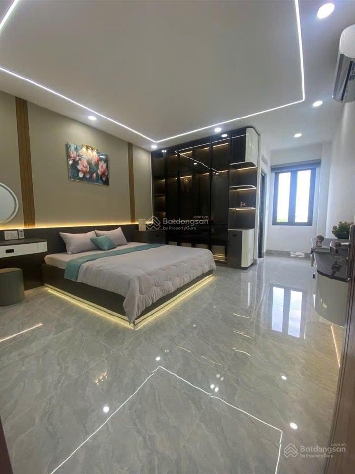 Bán nhà mới 5 tầng full nội thất 80m²(4x20) đường tl37, phường thạnh lộc, q12 hẻm 6m