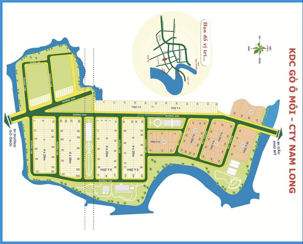 Cần vốn kinh doanh bán gấp lô 160m2 đất view sông, công viên khu nam long phú thuận q 7. giá 17 tỷ