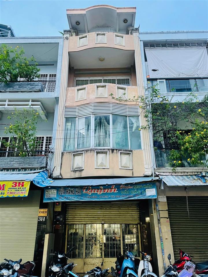 Chính chủ định cư nước ngoài cần bán gấp nhà mt ba gia  chợ vải tân bình  77m2  4 tầng  16.5 tỷ