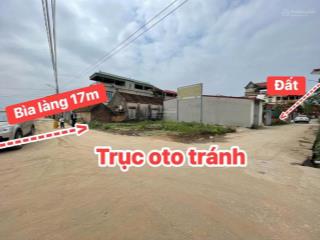 Chính chủ. trục chính kinh doanh ô tô tránh, hơn 3 tỷ đường nhạn thư lâm. 10m ra bìa làng 17m
