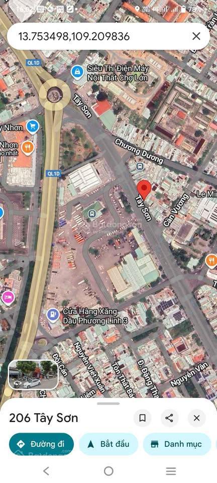 Ngộp bank, hạ giá bán nhà số 208  210, đường tây sơn từ 39 tỷ còn 33 tỷ (dt 440m2)