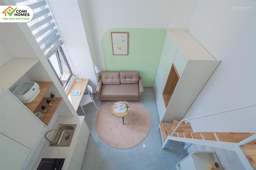 Ccmn 286 nguyễn xiển, phòng studio + gác xép, full đồ vào ở ngay