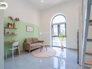 Căn hộ studio 286 nguyễn xiển  không gian 2 tầng thoáng đẹp