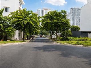 Đất góc vip nhất khu nam rạch chiếc, 104m2 cn, sổ đẹp, 2 mặt tiền, sát khu đô thị lakeview city