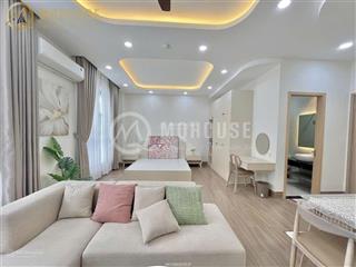 Cho thuê căn hộ mini quận 3, 1 phòng ngủ ban công 40m2 gần hồ con rùa cv tao đàn giáp chợ bến thành