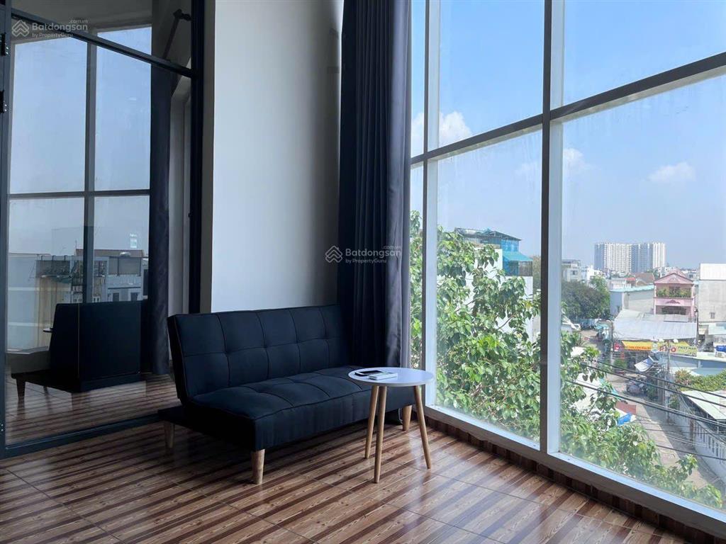 Cho thuê căn 1pn full nội thất  cửa sổ lớn suốt phòng, ban công thoáng mát