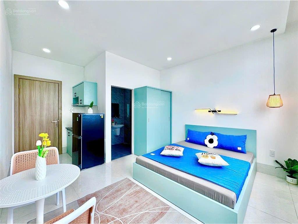 Quận 2 cho thuê căn hộ studio "minty fresh" ngay đảo kim cương full nội thất, view trải dài