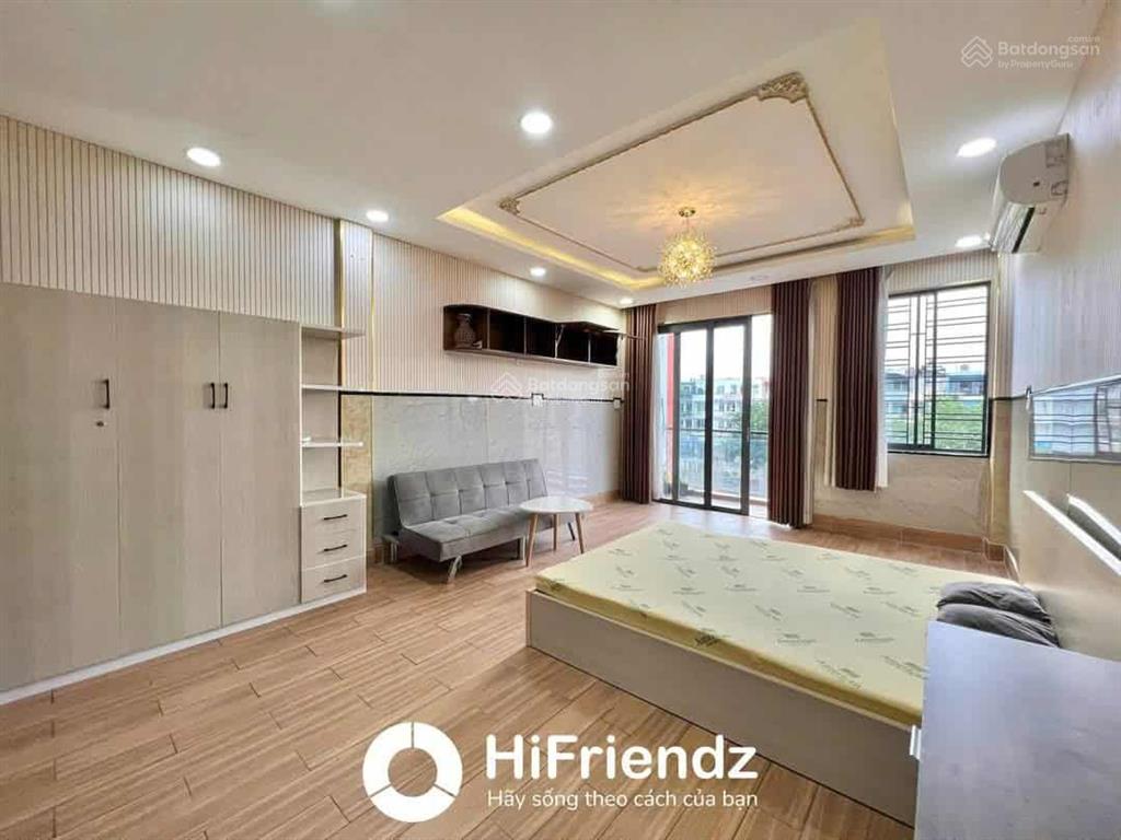 Quận 2  cho thuê căn ban công full nt đẹp  tầng cao, view thoáng