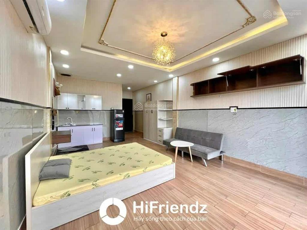 Quận 2  cho thuê căn ban công full nt đẹp  tầng cao, view thoáng