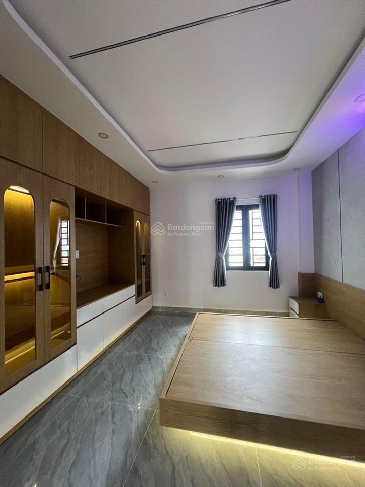 Nhà 5 tầng full nội thất cao cấp 56m2  tỉnh lộ 10 aeon bình tân  hẻm xe tải ôtô ngủ trong nhà