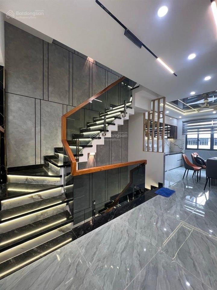Nhà 5 tầng full nội thất cao cấp 56m2  tỉnh lộ 10 aeon bình tân  hẻm xe tải ôtô ngủ trong nhà