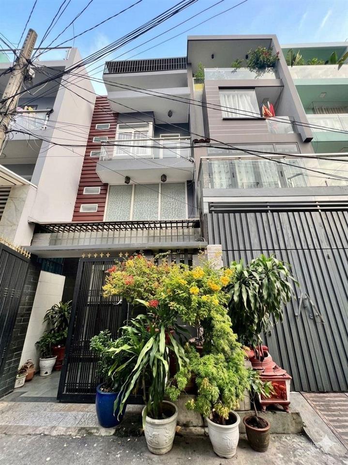 Nhà 4 tầng gò xoài  lê văn quới  4x16,5m, nở hậu nhẹ  giá đẹp 7.3 tỷ  ngay chợ gò xoài