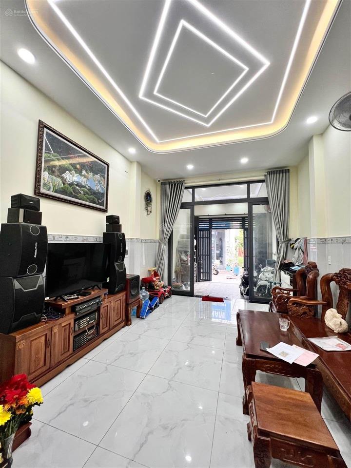 Quá ngon nhà mới đẹp 4 tầng btct hương lộ 2  4x12m  1 trệt 3 lầu + sân thượng chill chill hẻm