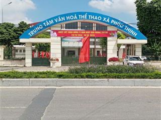 Giá rẻ hơn thị trường 15% lô đất dt101m, mt5,2m ngõ thông oto. tại phúc thịnh trục ql3