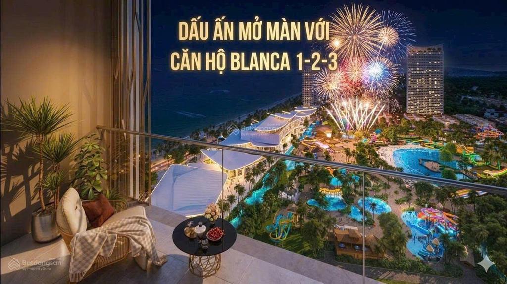 Bán căn hộ 1 phòng ngủ, dự án blanca city view hiếm đặc biệt trực diện công viên sun world