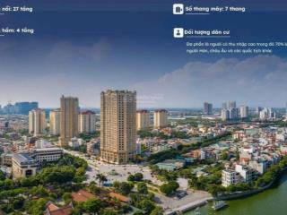 Bán căn hộ siêu phẩm diện tích 148m2 tk 3 ngủ, 3 vệ sinh full nội thất tòa nhà dorado tây hồ