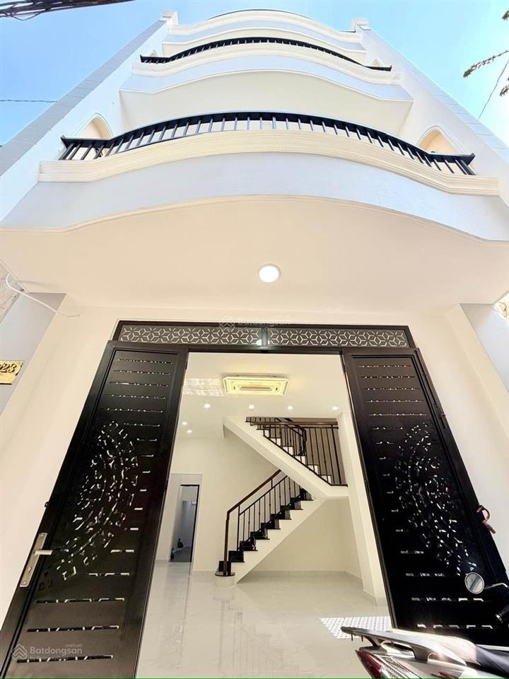 [ gần chợ cây quéo ] nhà mới shr đường nguyễn thượng hiền ,4 tầng 5pn ,60 m2 giá 8 2 tỷ