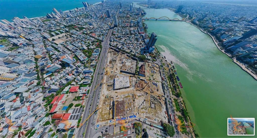 Nổi bật căn hộ 1pn 46.33m2 dự án capital square, mặt sông hàn đà nẵng, dt cho thuê 20tr/tháng